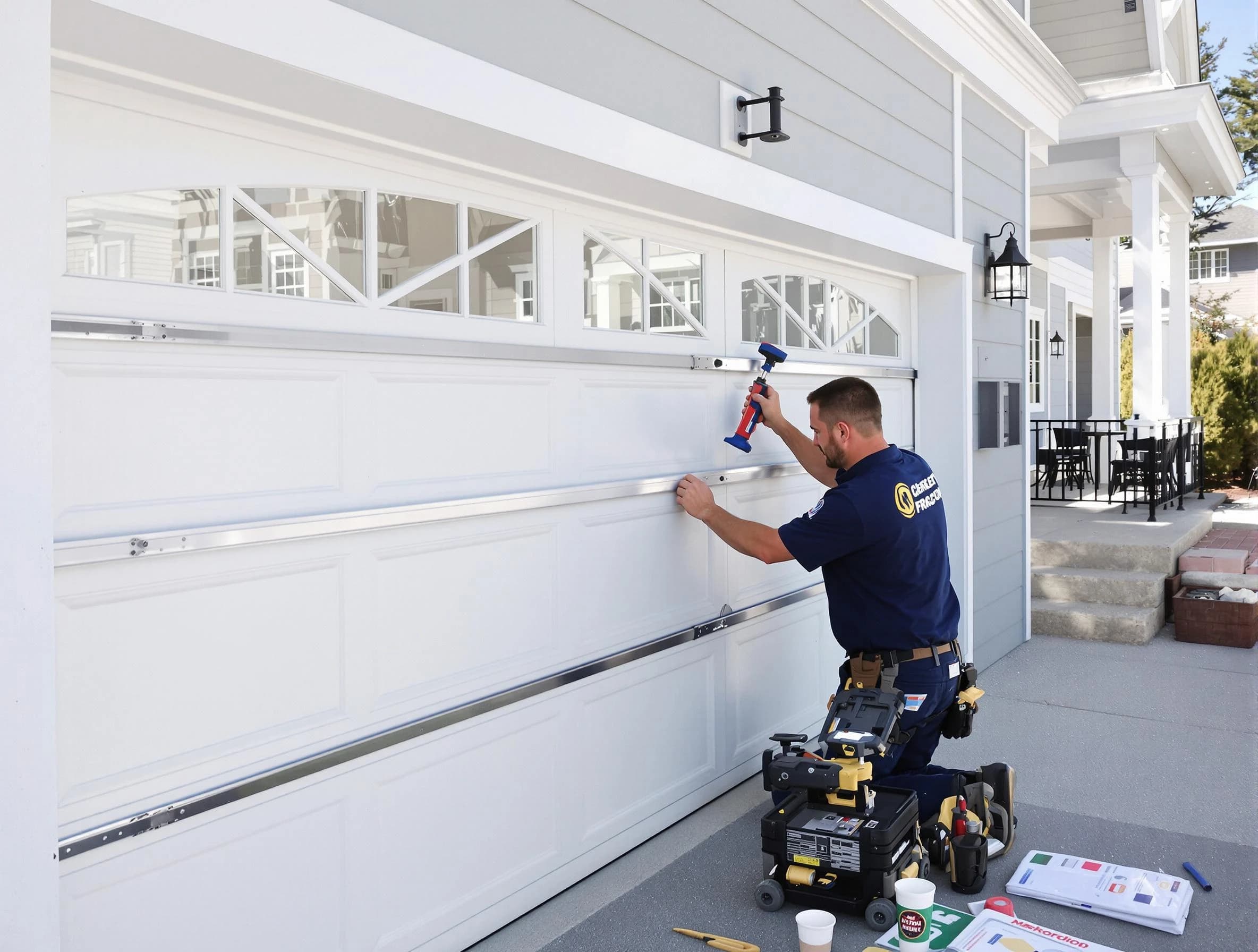 Professional garage door installation by Collier Garage Door Repair in Collier