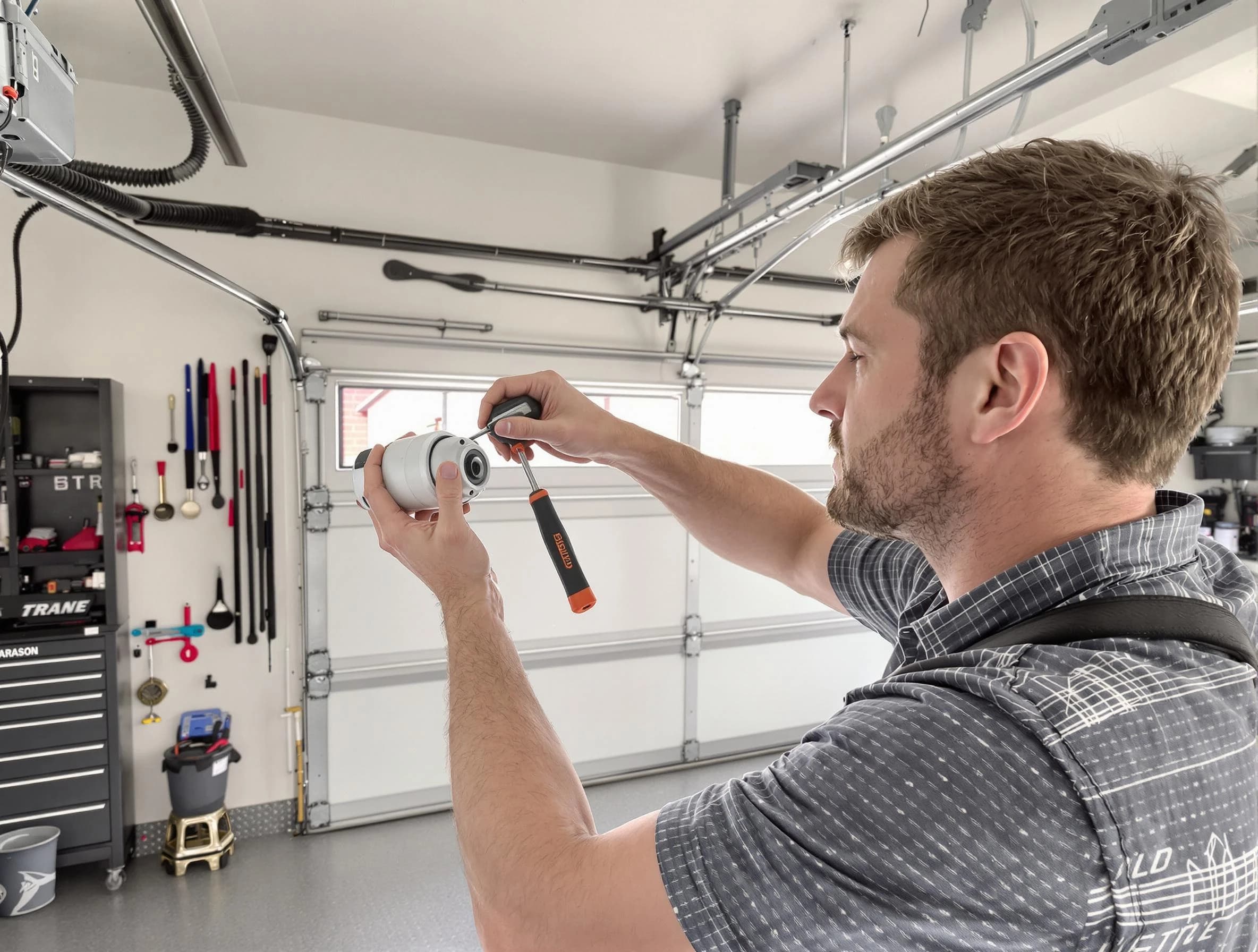 Garage door opener repair service by Collier Garage Door Repair in Collier