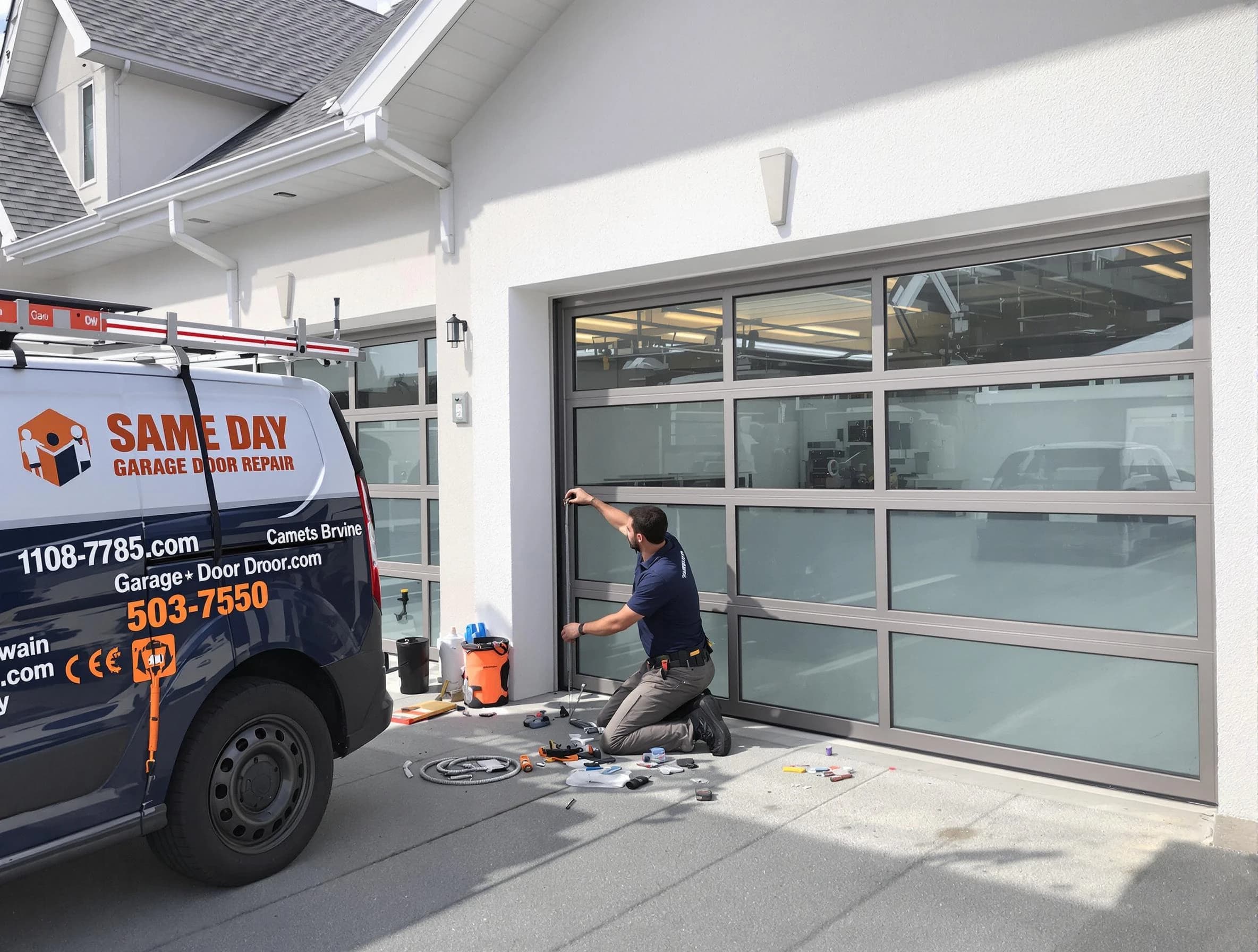 Same-day garage door repair service by Collier Garage Door Repair in Collier